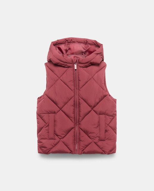 Imagen 0 de Chaleco de niño con capucha acolchado