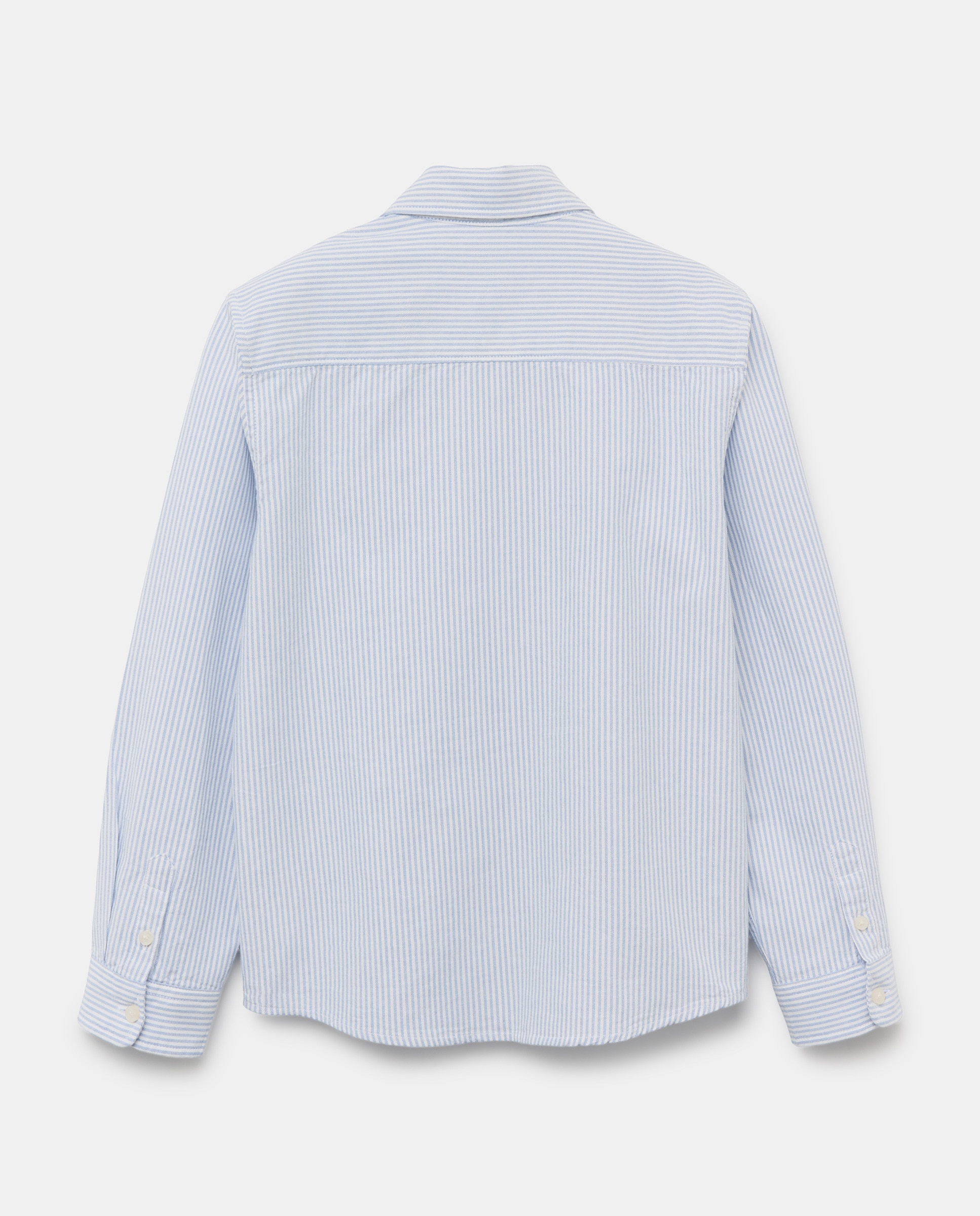 Camisa de niño oxford rayas 430 Azul oscuro-2