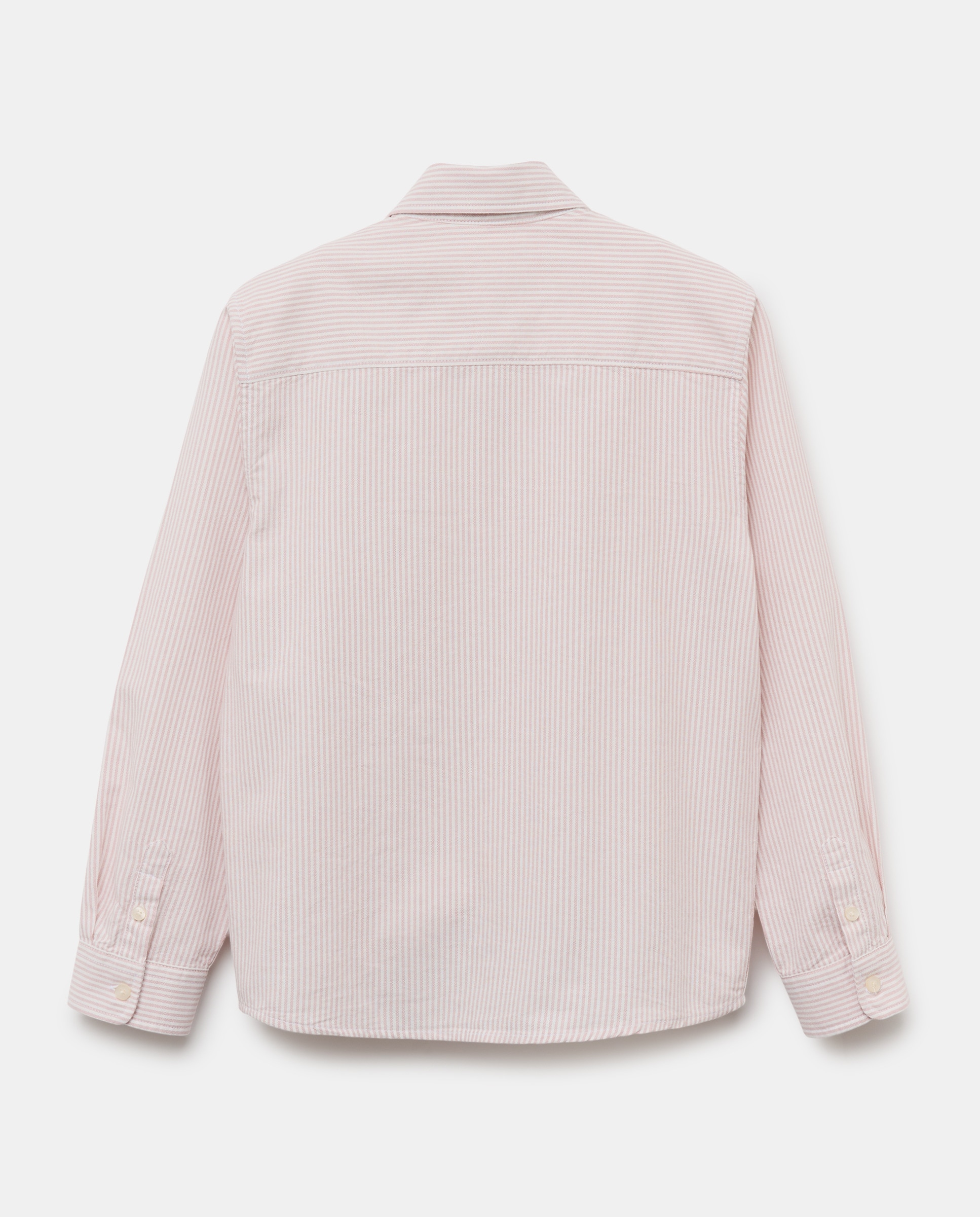 Camisa de niño oxford rayas 200 Rosa-2