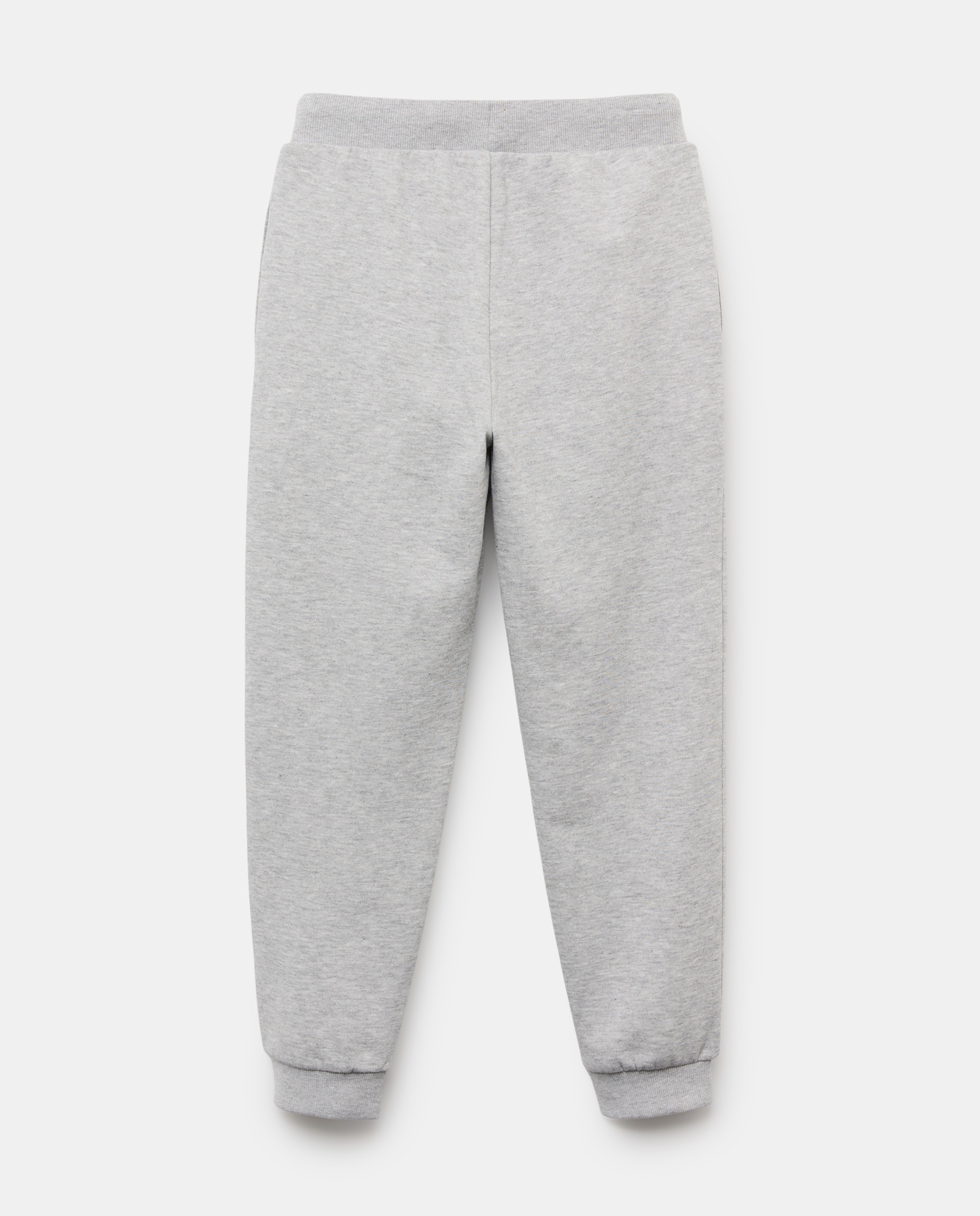 Pantalón de niño felpa liso 820 Gris medio-2