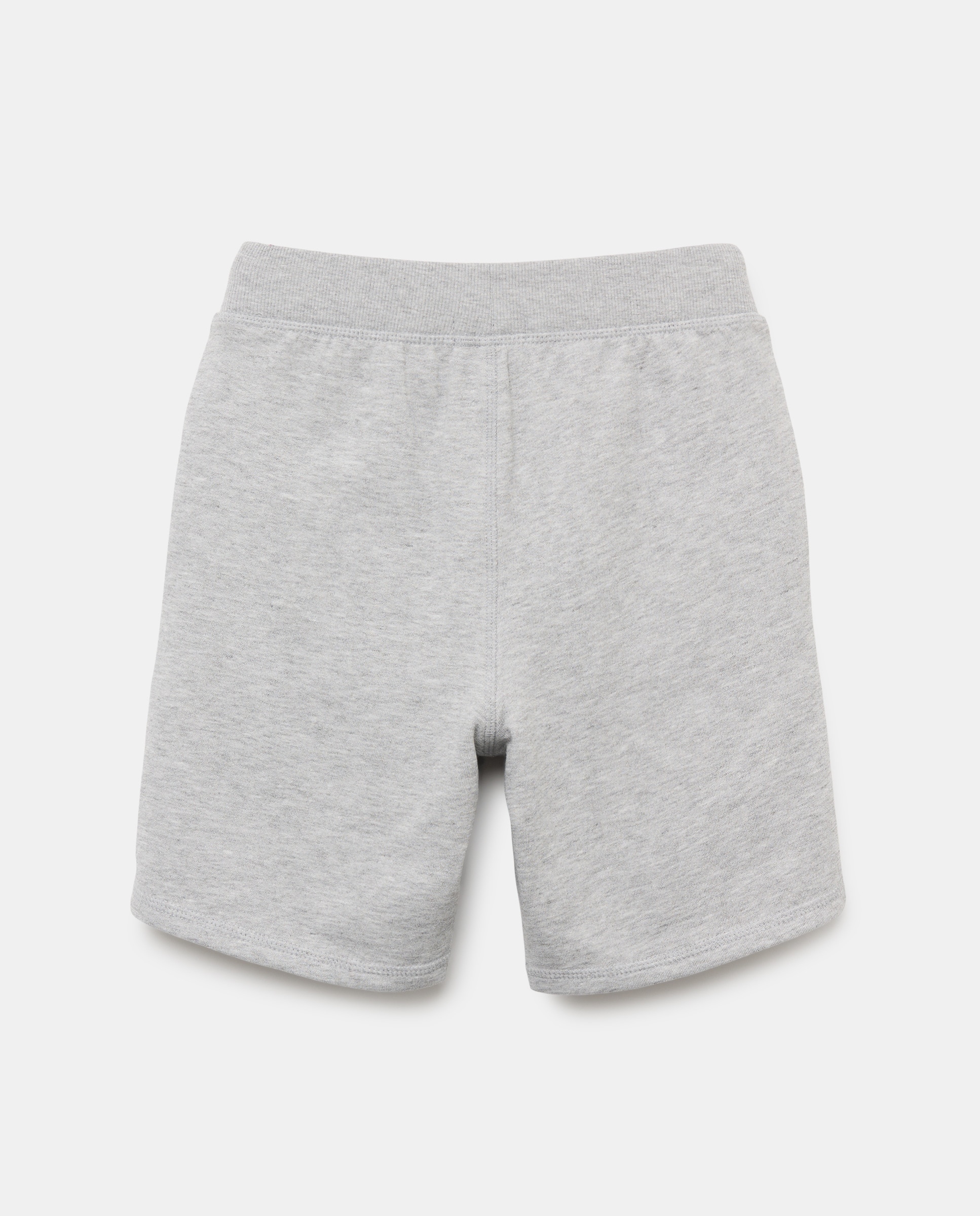 Bermuda de niño felpa liso 820 Gris medio-2
