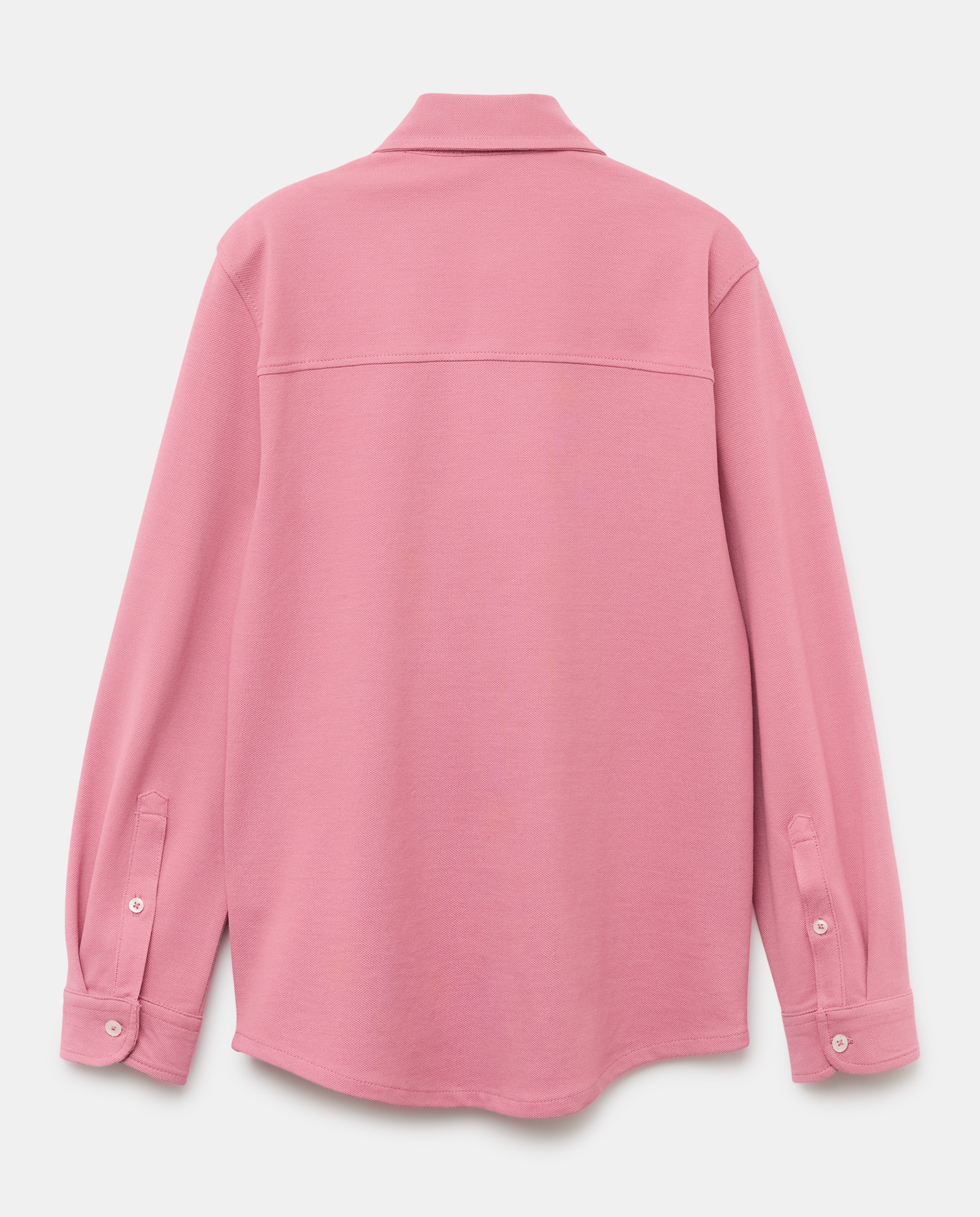 Camisa de niño piqué 230 Rosa oscuro-2