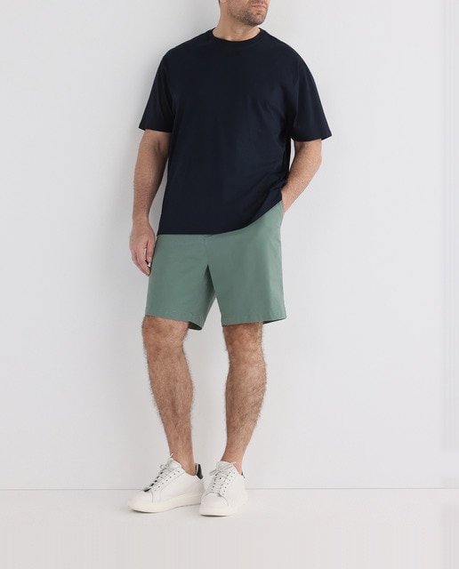 Imagen 0 de Bermuda de hombre verde tallas grandes