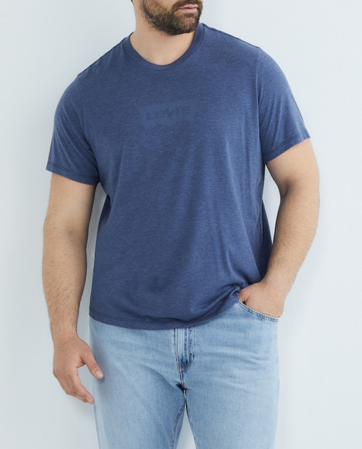 Imagen 0 de Camiseta de hombre de manga corta, tallas grandes