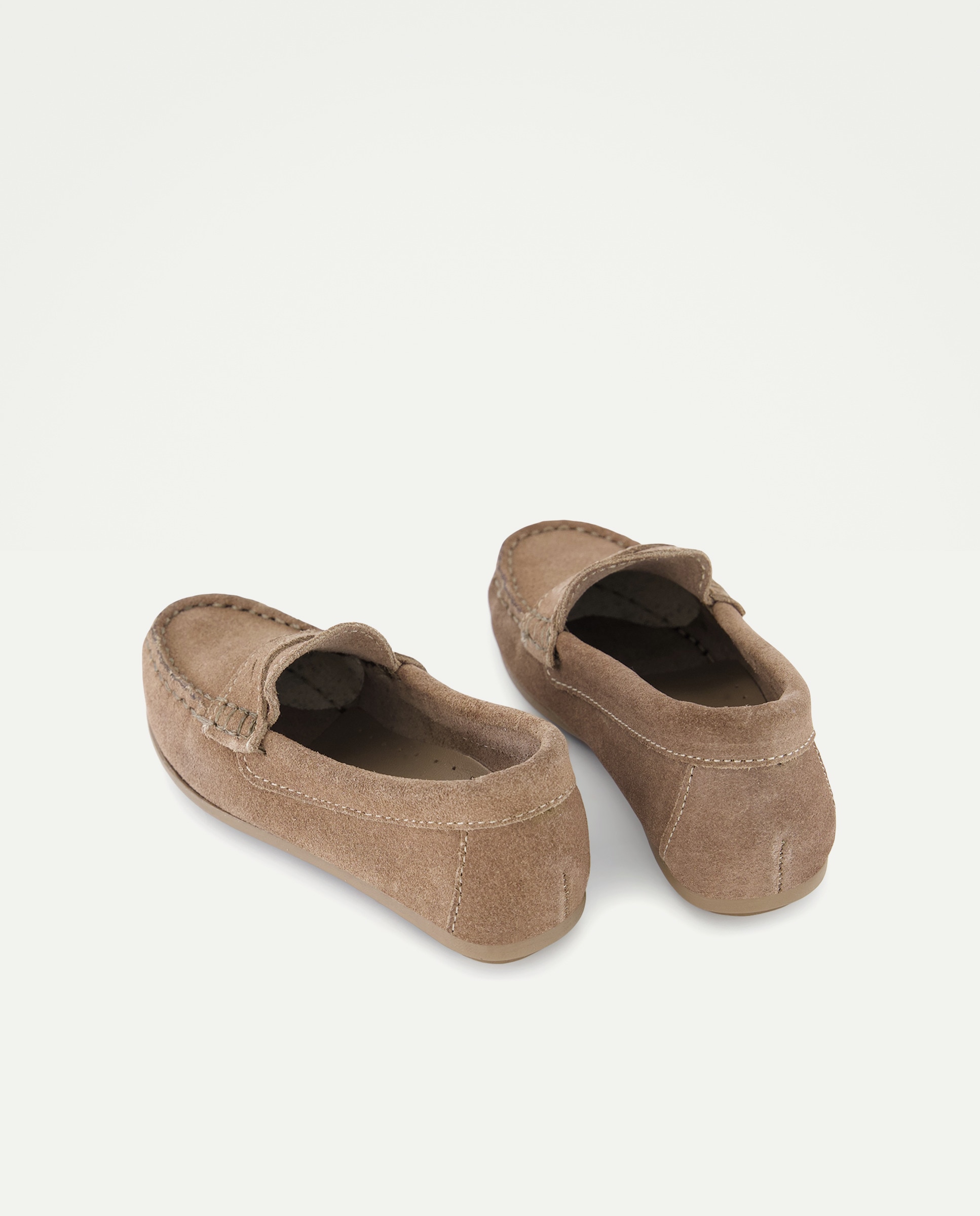 Mocasín bebés de serraje Toffee-3