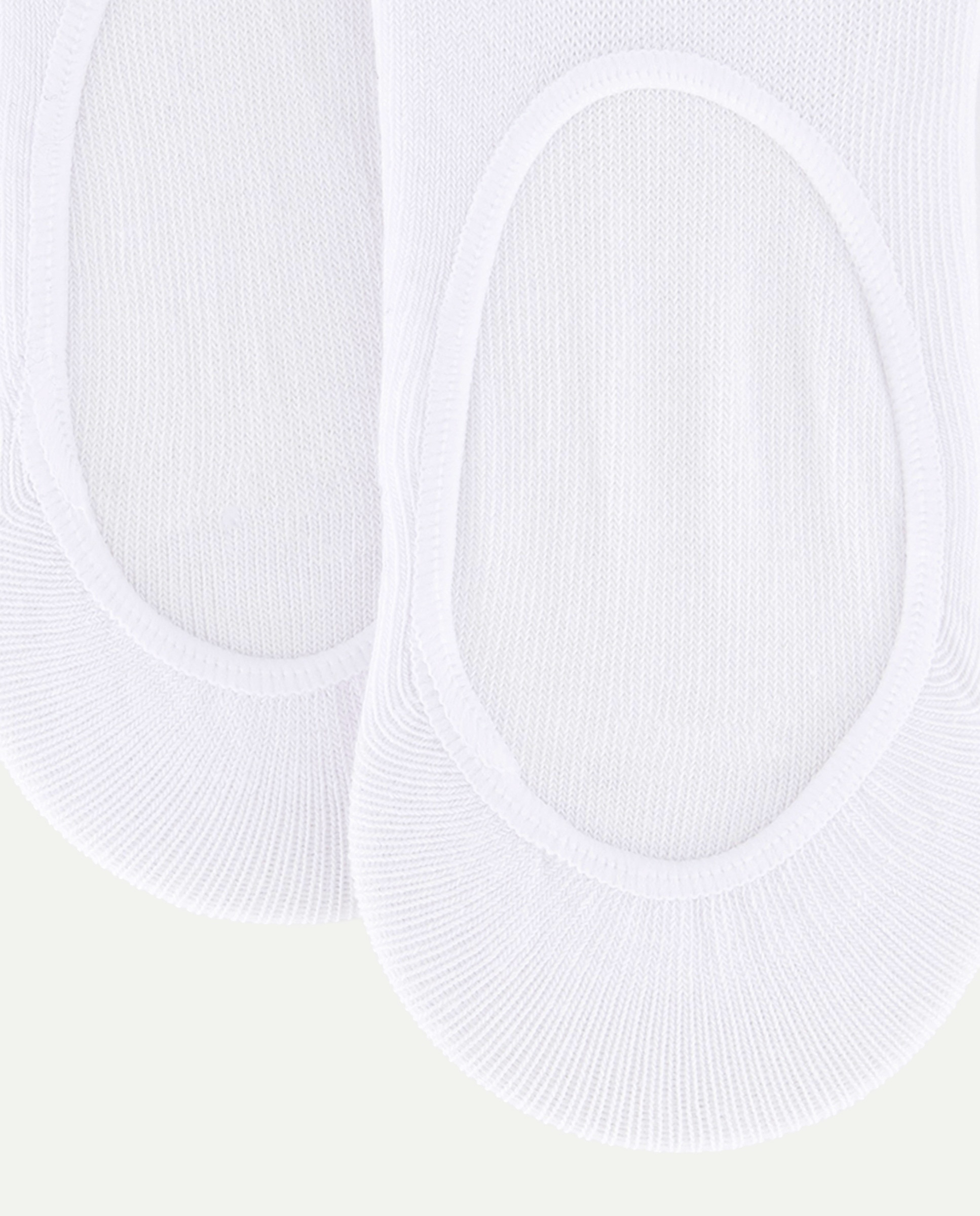 Pack 2 calcetines invisibles  de niño Blanco-2