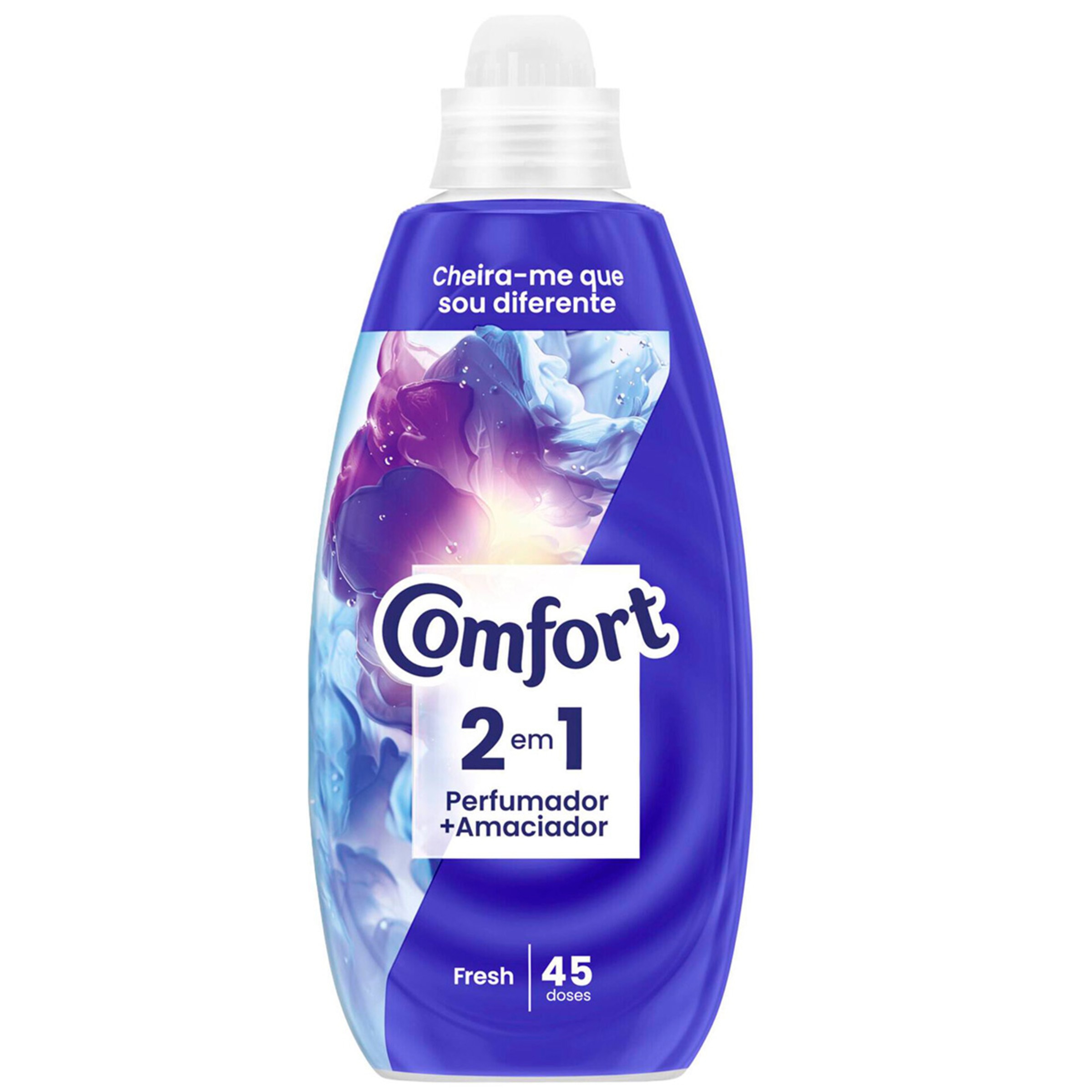 Perfumador e Amaciador Fresh 2 em 1 embalagem 45 doses