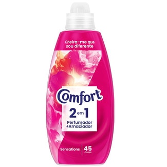 Perfumador e Amaciador Sensations 2 em 1 embalagem 45 doses - Comfort