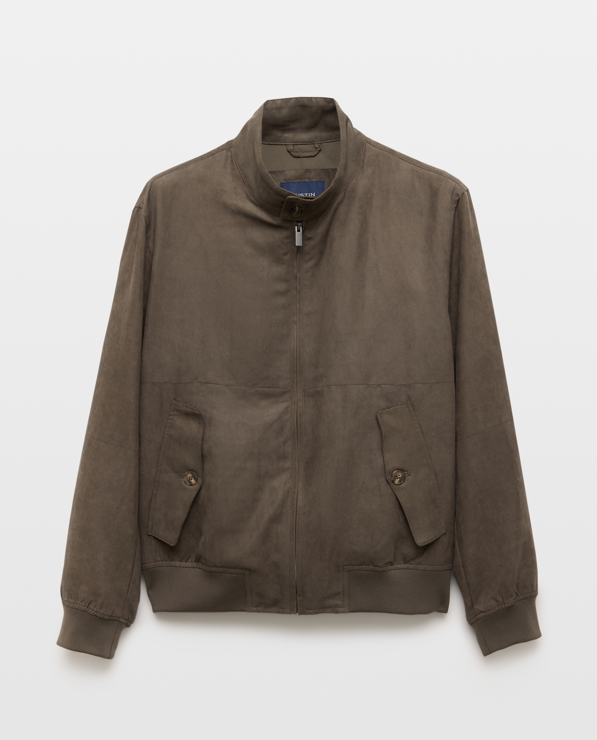 Blusão de Camurcina Verde-6