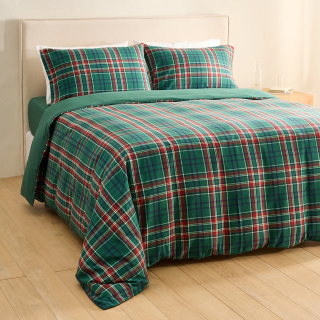 Imagen 0 de Juego de funda nórdica franela algodón McKenzie