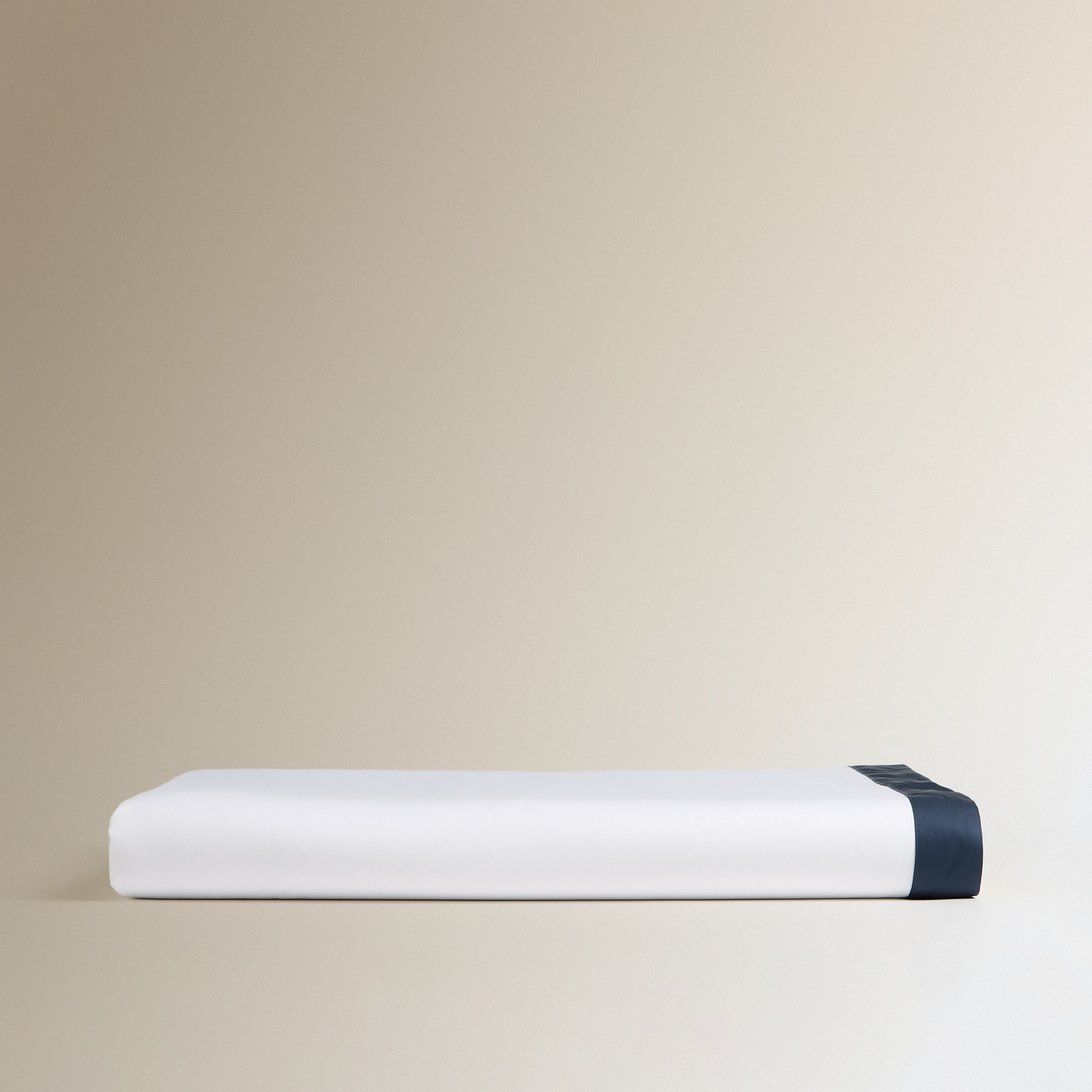 Lençol de Cima de Algodão Acetinado Avenue Azul-marinho-4