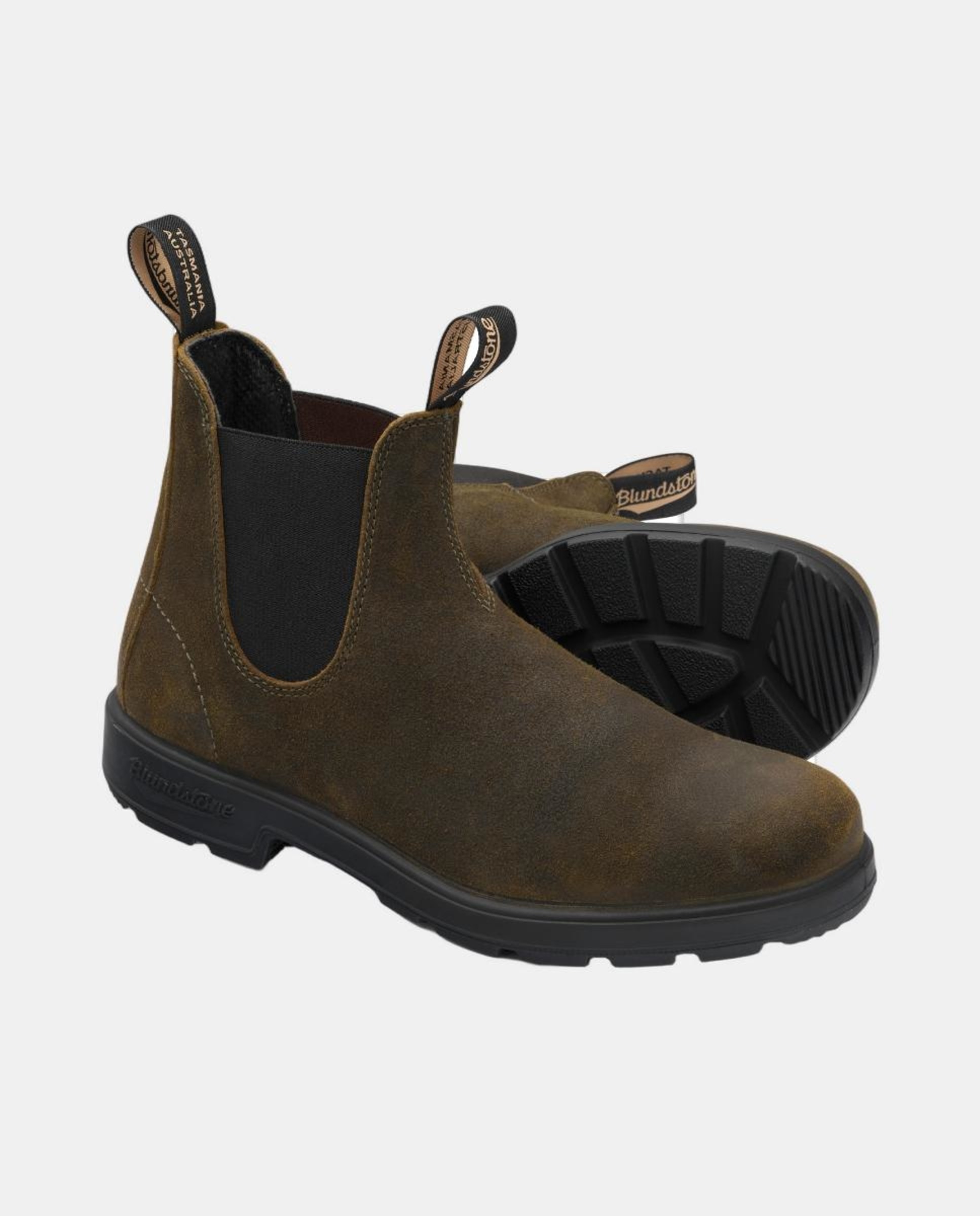 Botas Chelsea Verde-militar-3