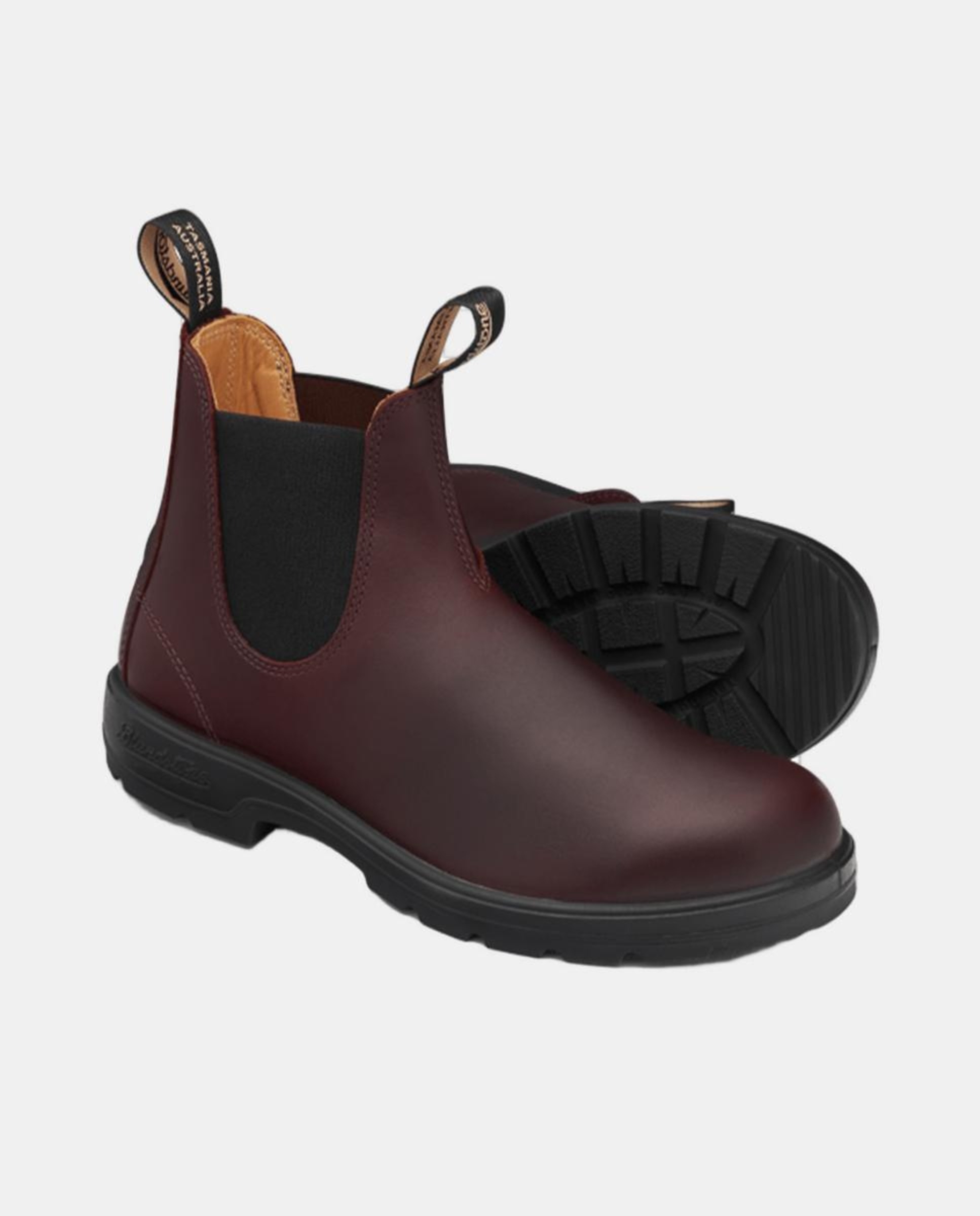 Botas Chelsea Vermelho/Grená-3