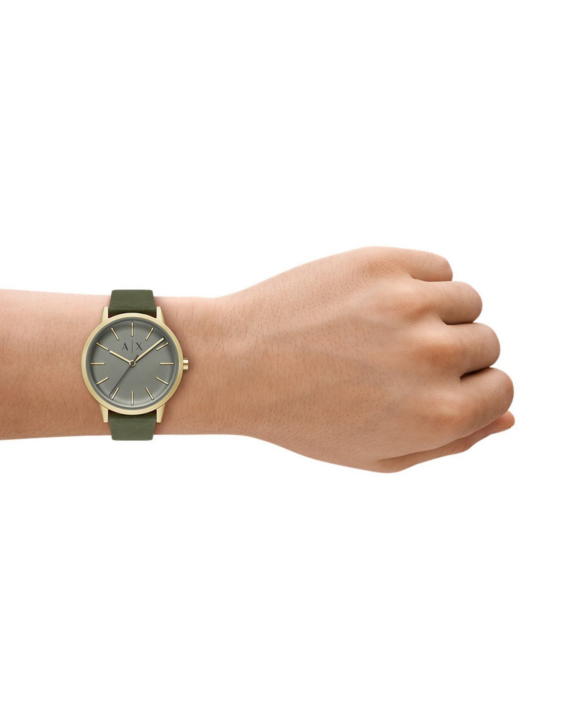 Relógio Exchange AX2765 de Tecido - Verde Verde-5