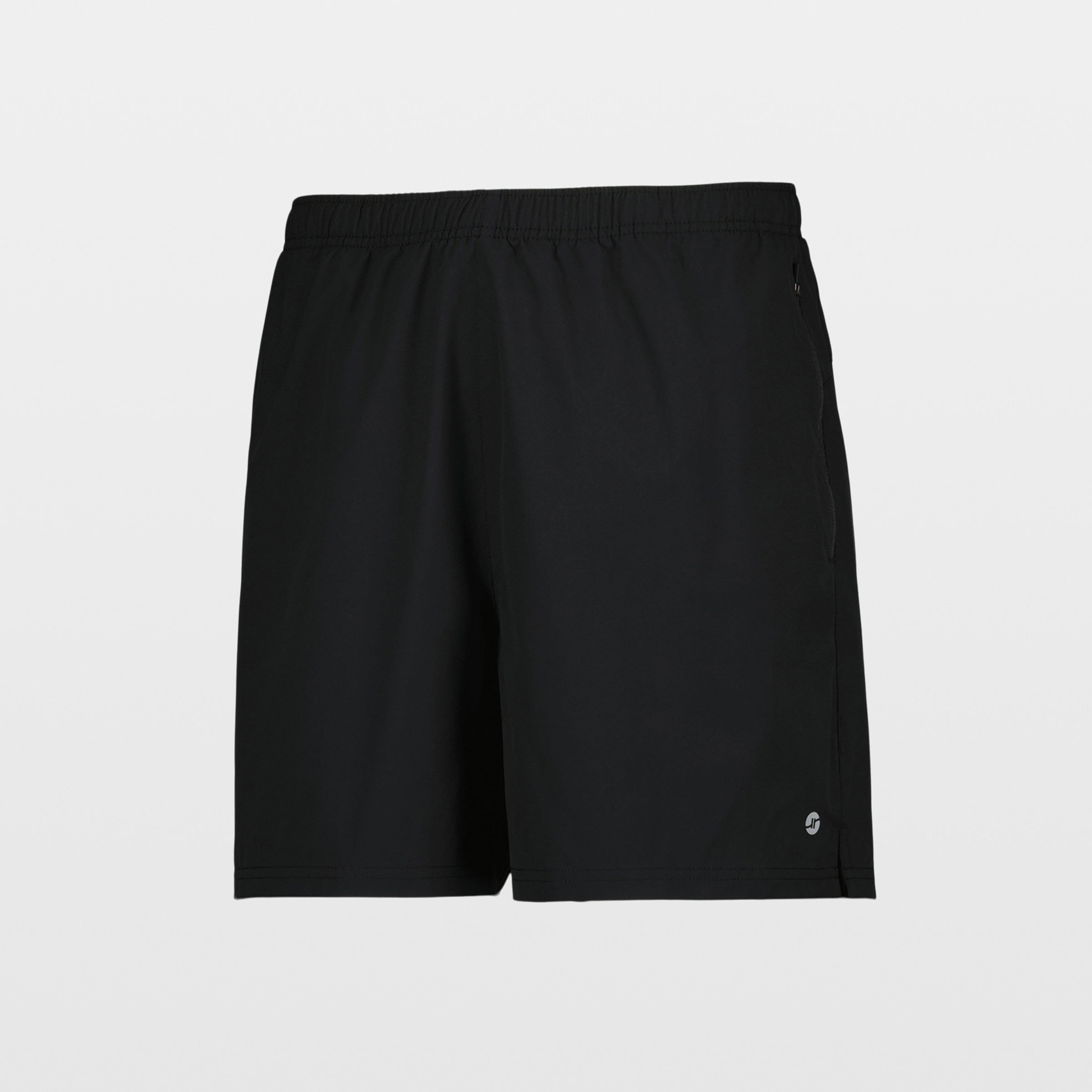 Pantalones Cortos Básicos Hombre Negro-4