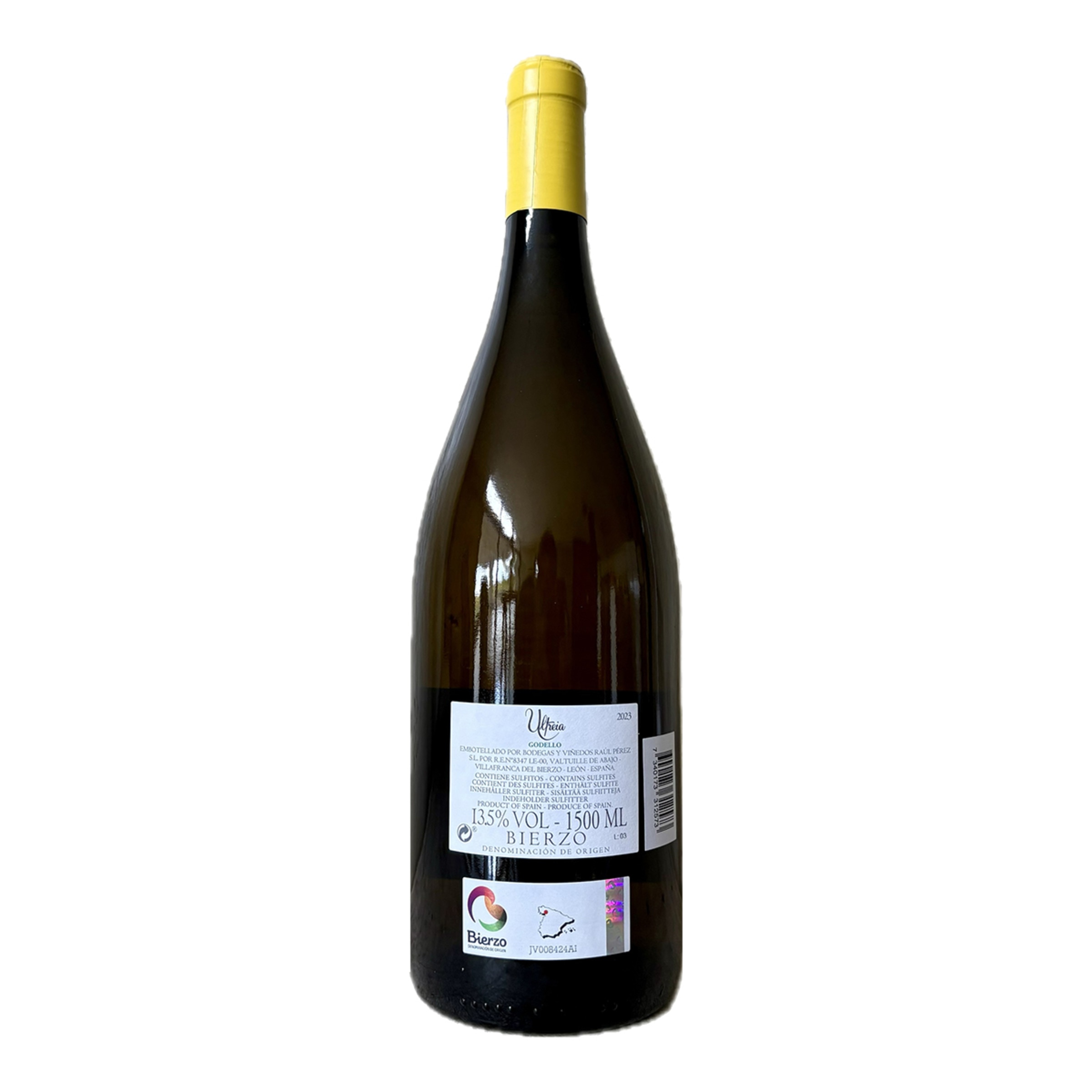 Vino blanco Crianza Ultreia Godello 2024 Raúl Pérez Bierzo Mágnum 2