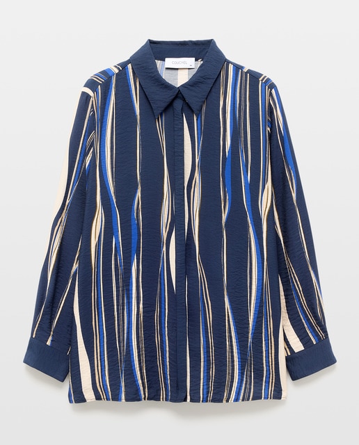 Imagem 0 de Camisa Estampada com Manga Comprida