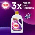 Vanish Advanced 3x power stain remover liquid detergent bottle 40 dose white and coloured clothing