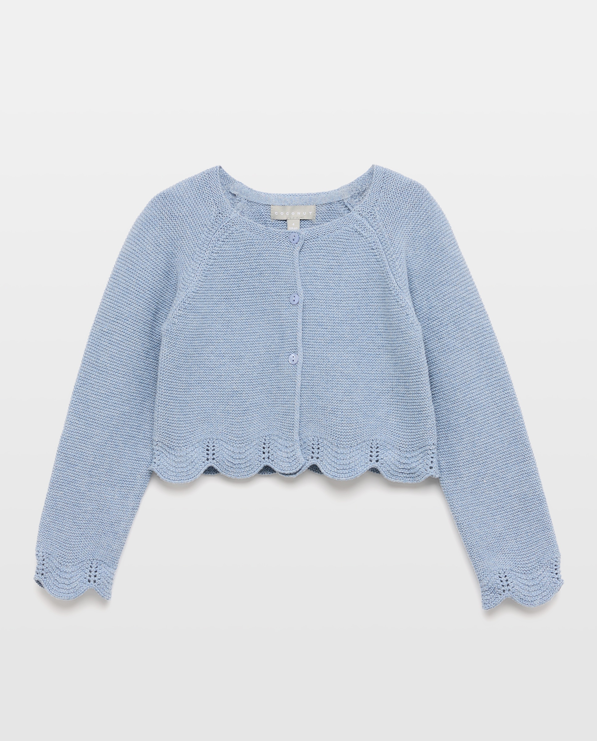 Casaco de Manga Raglã Link Básico 471 Índigo-1