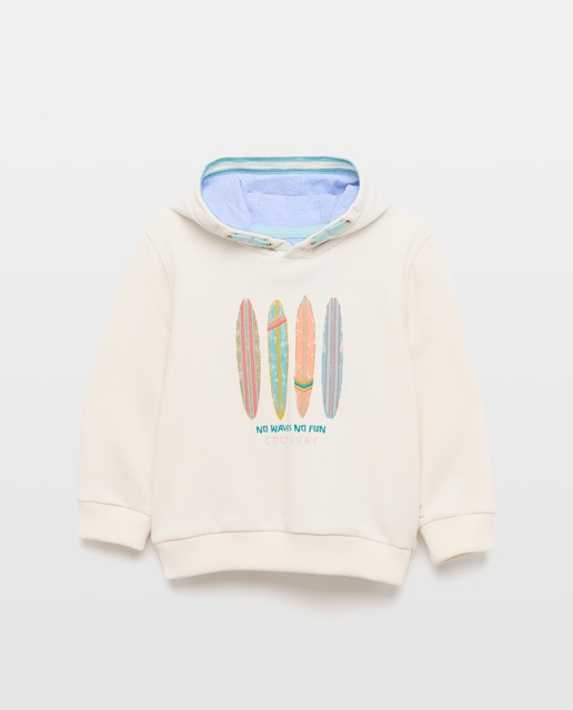 Imagem 0 de Sweatshirt de Capuz Oxford com Bolso Regular