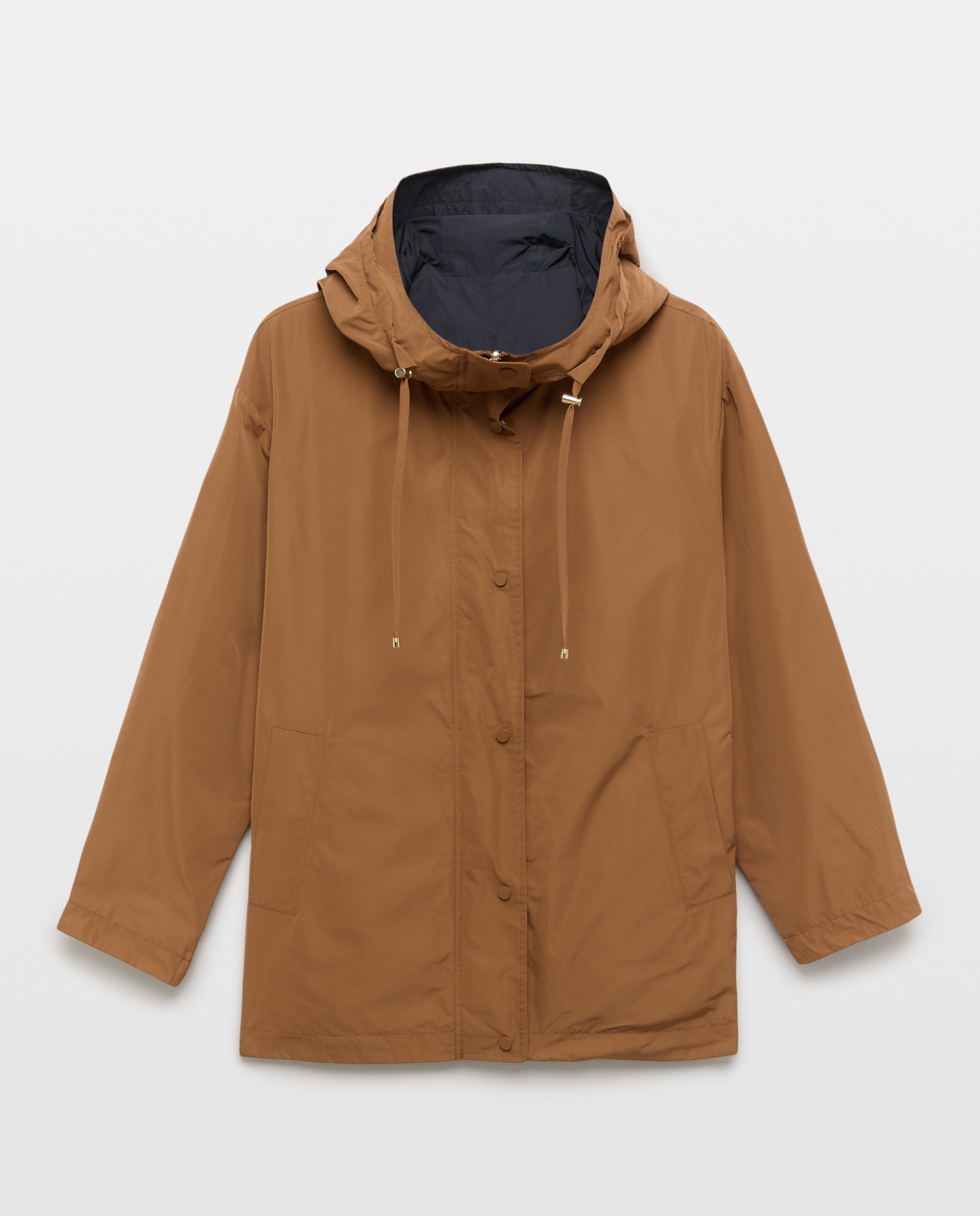 Parka Reversível Azul-marinho-5