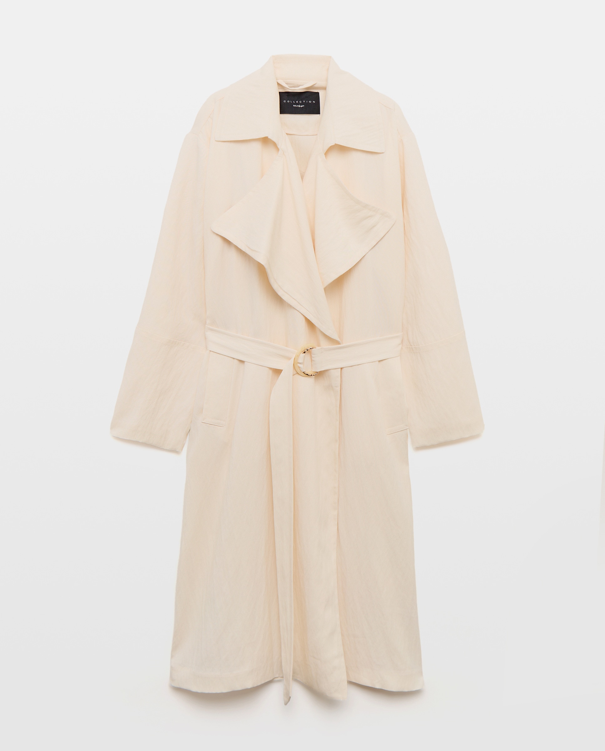 Canadiana Comprida em Tecido de Sarja 120 Cru-5