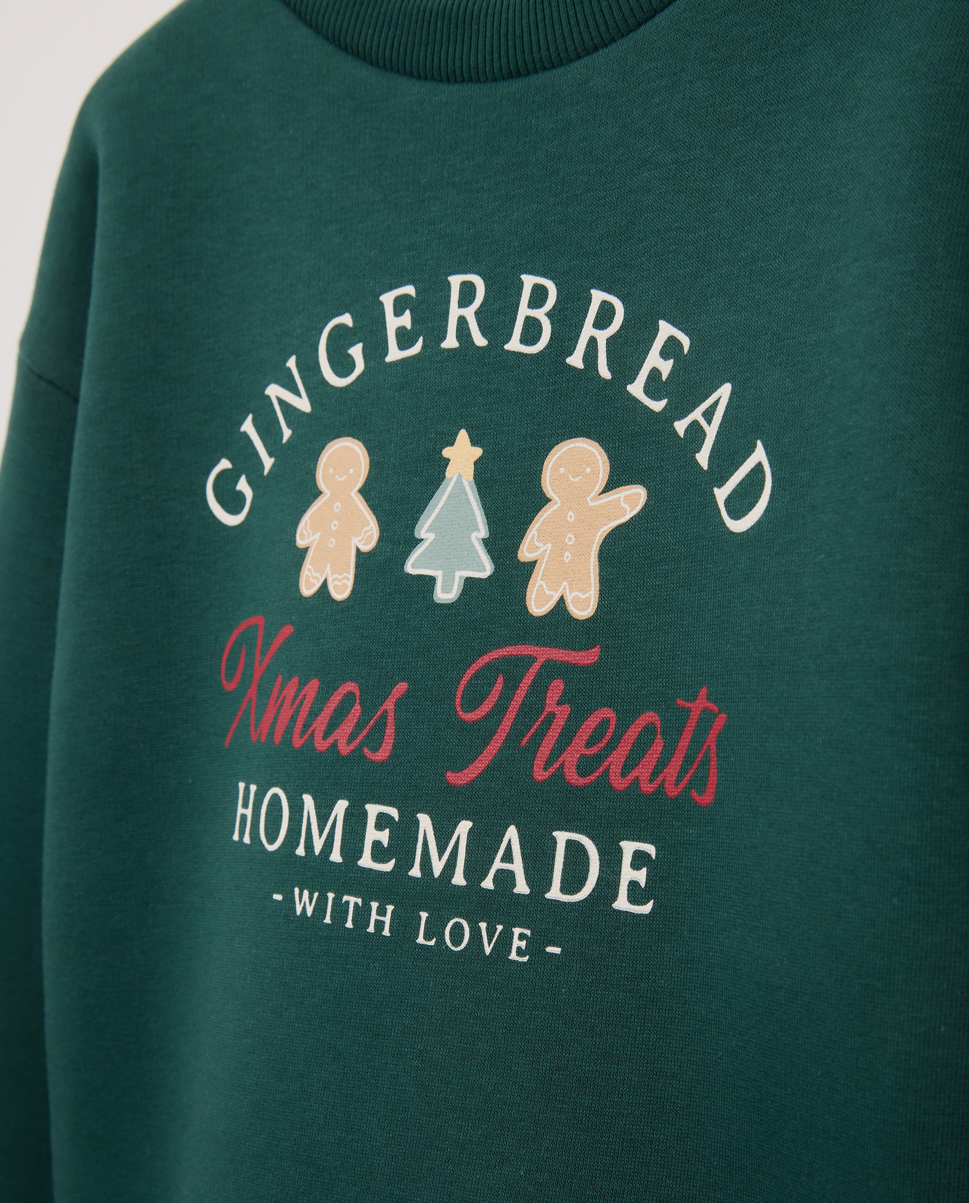 Sudadera de niño Navidad Verde-3