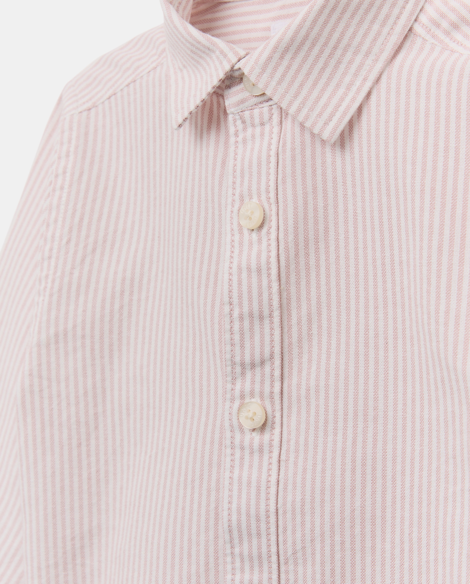 Camisa de bebé oxford rayas 200 Rosa-3