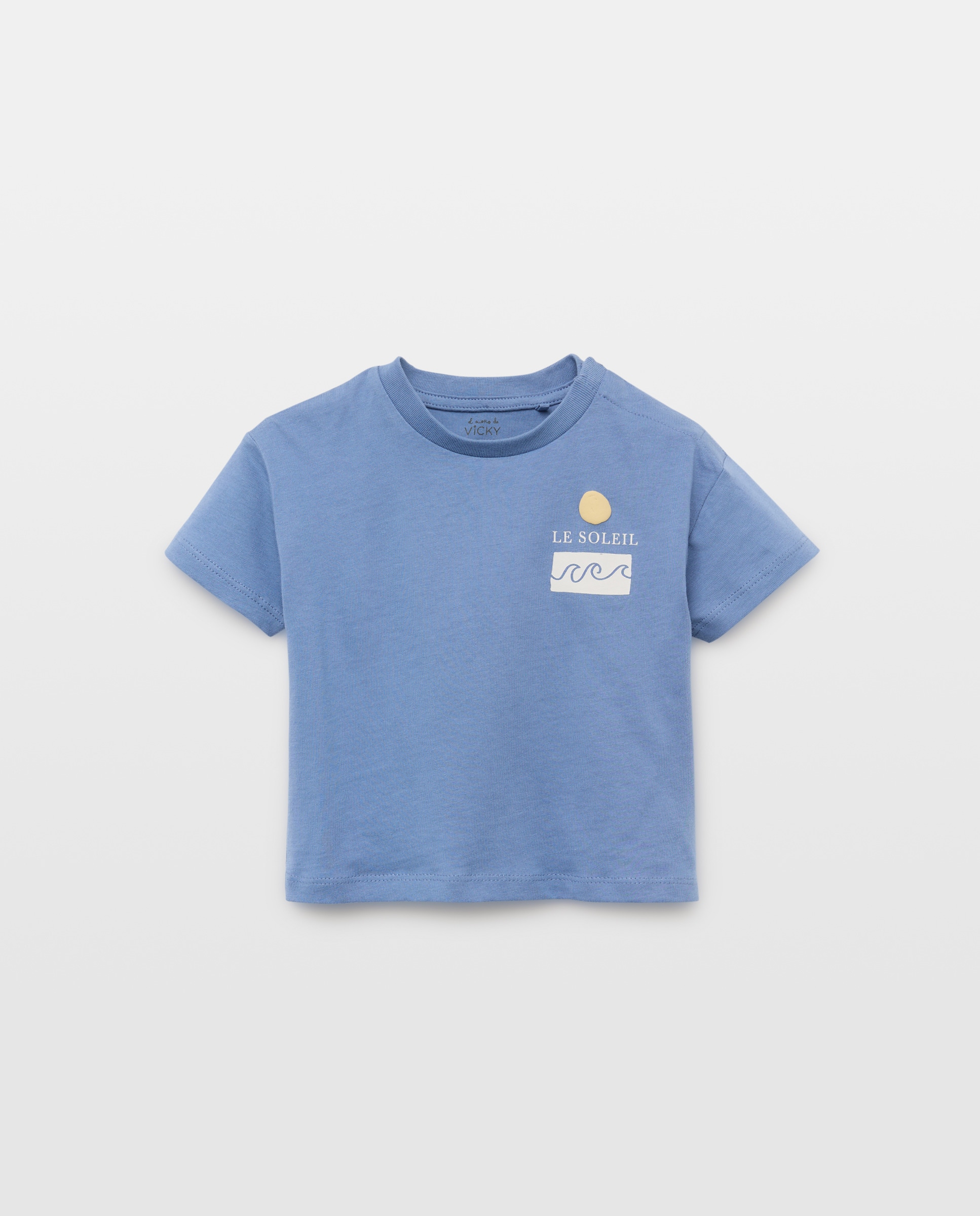 Imagen 0 de Camiseta de bebé manga corta solidaria