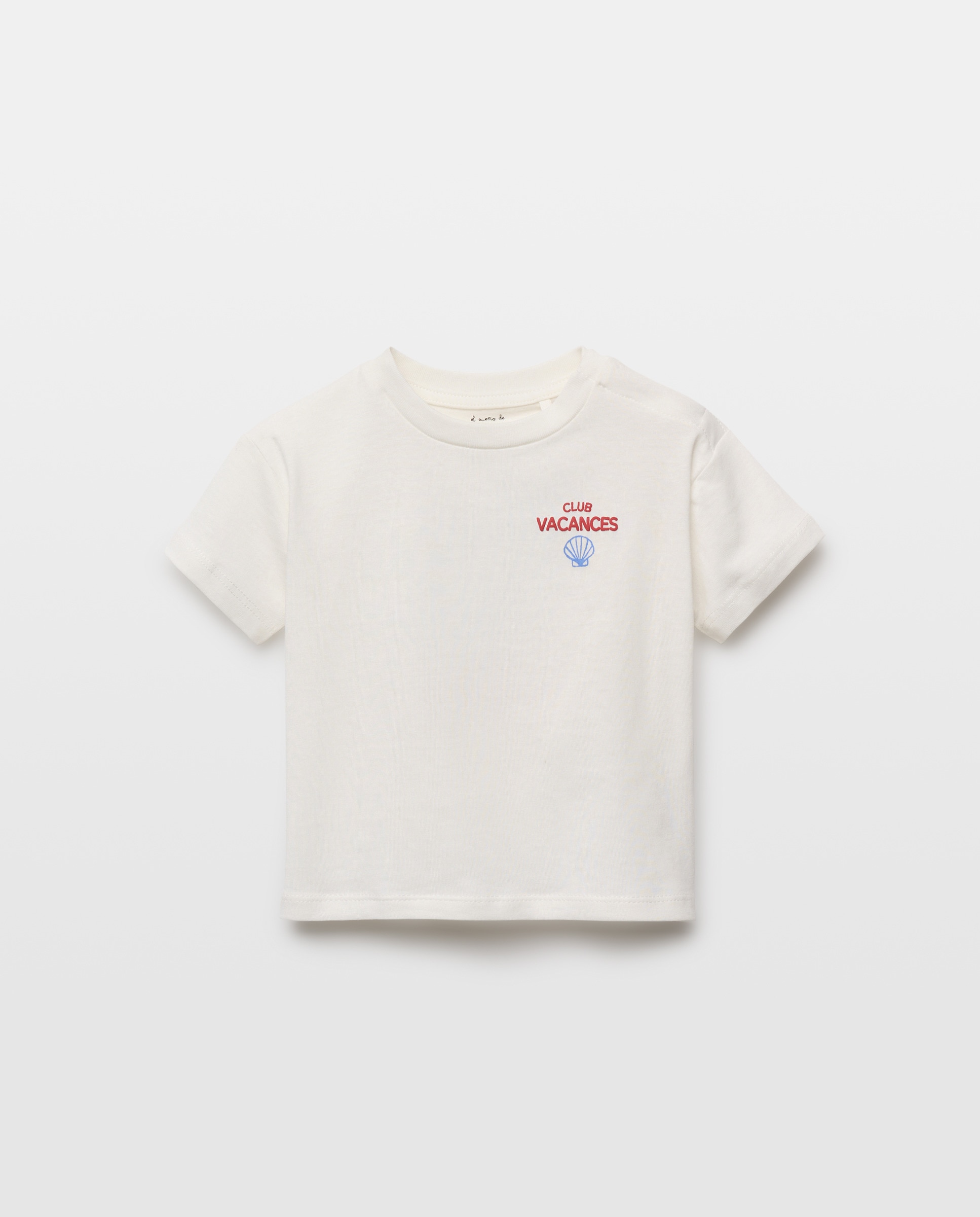 Imagen 0 de Camiseta de bebé manga corta solidaria