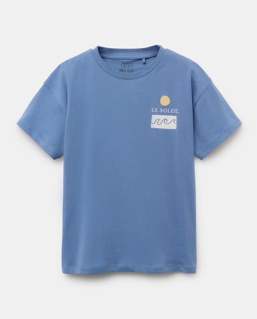 Imagen 0 de Camiseta de niño manga corta solidaria