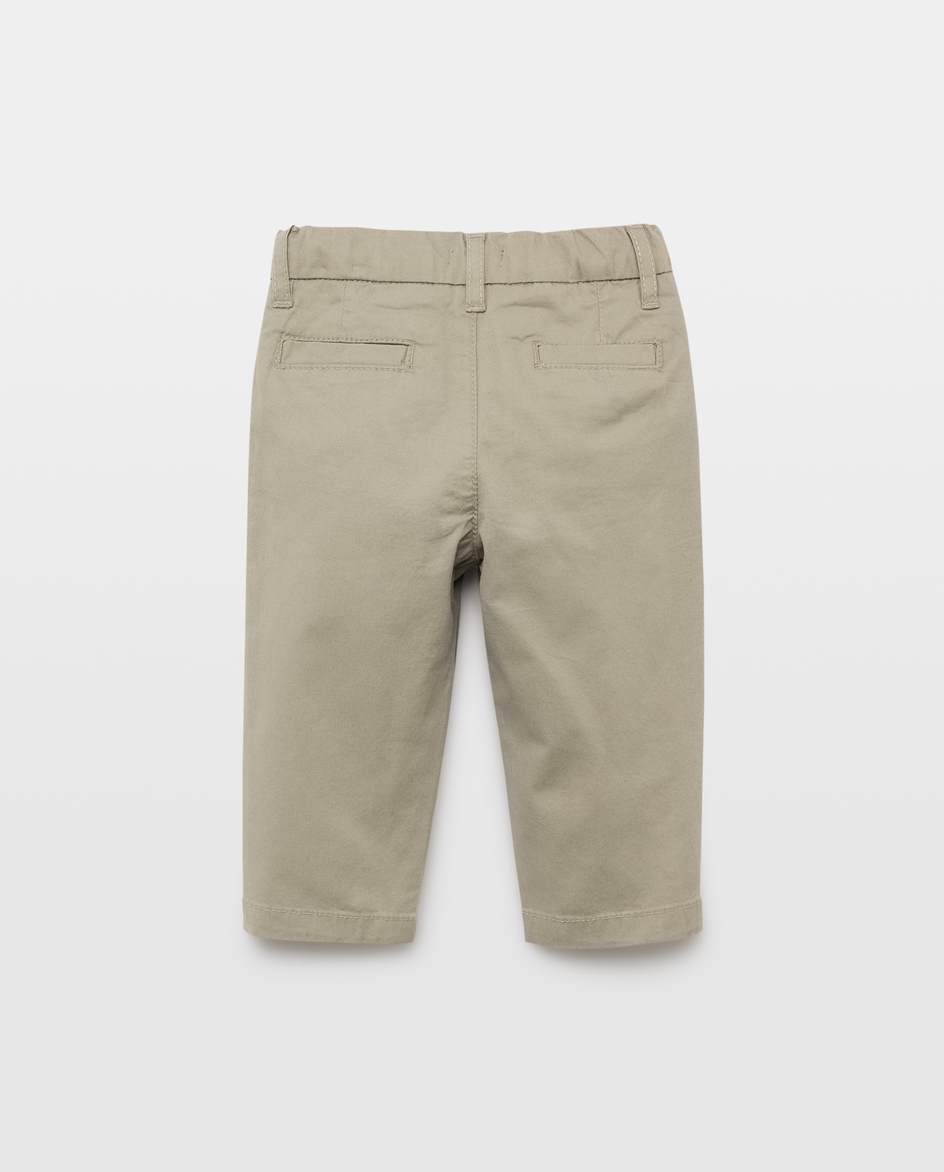Pantalón de bebé chino Verde-2