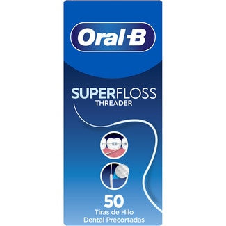 Superfloss tiras de hilo dental precortadas caja 50 unidades - Oral B