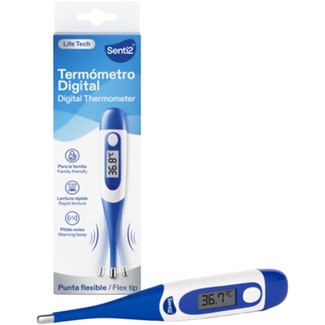 termómetro digital para toda la familia de punta flexible blister 1 unidad - Senti2