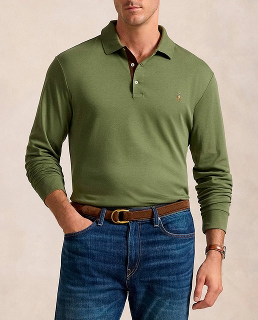 Imagen 0 de Polo de hombre de algodón pima Classic fit tallas grandes