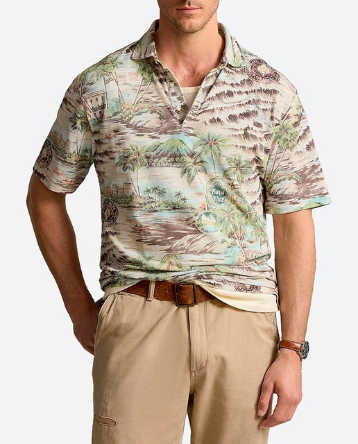 Imagen 0 de Polo de hombre Regular fit de algodón tallas grandes