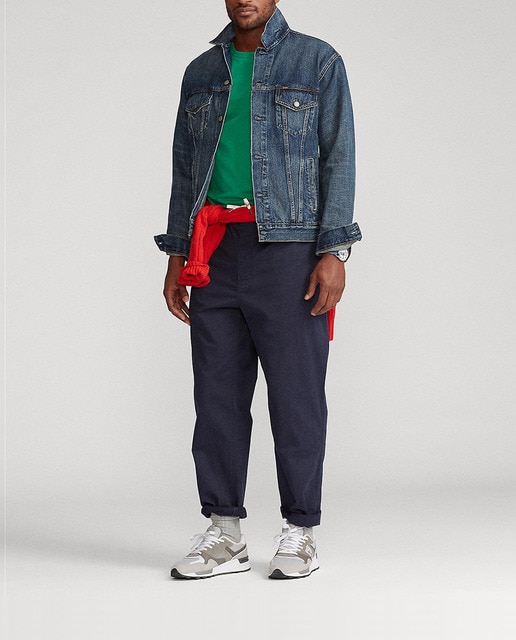 Imagen 0 de Pantalón de hombre elástico Classic Fit tallas grandes