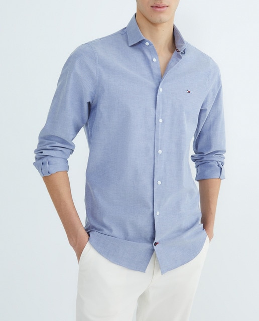 Imagen 0 de Camisa de hombre Oxford lisa