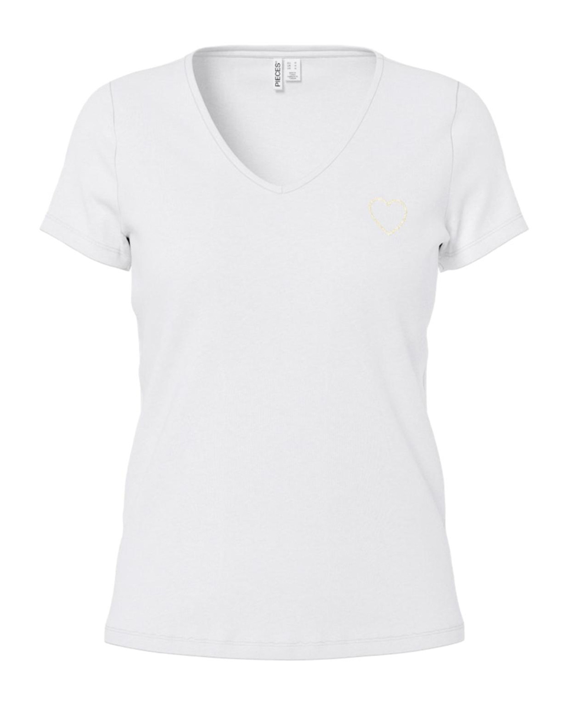 T-shirt básica Branco-1