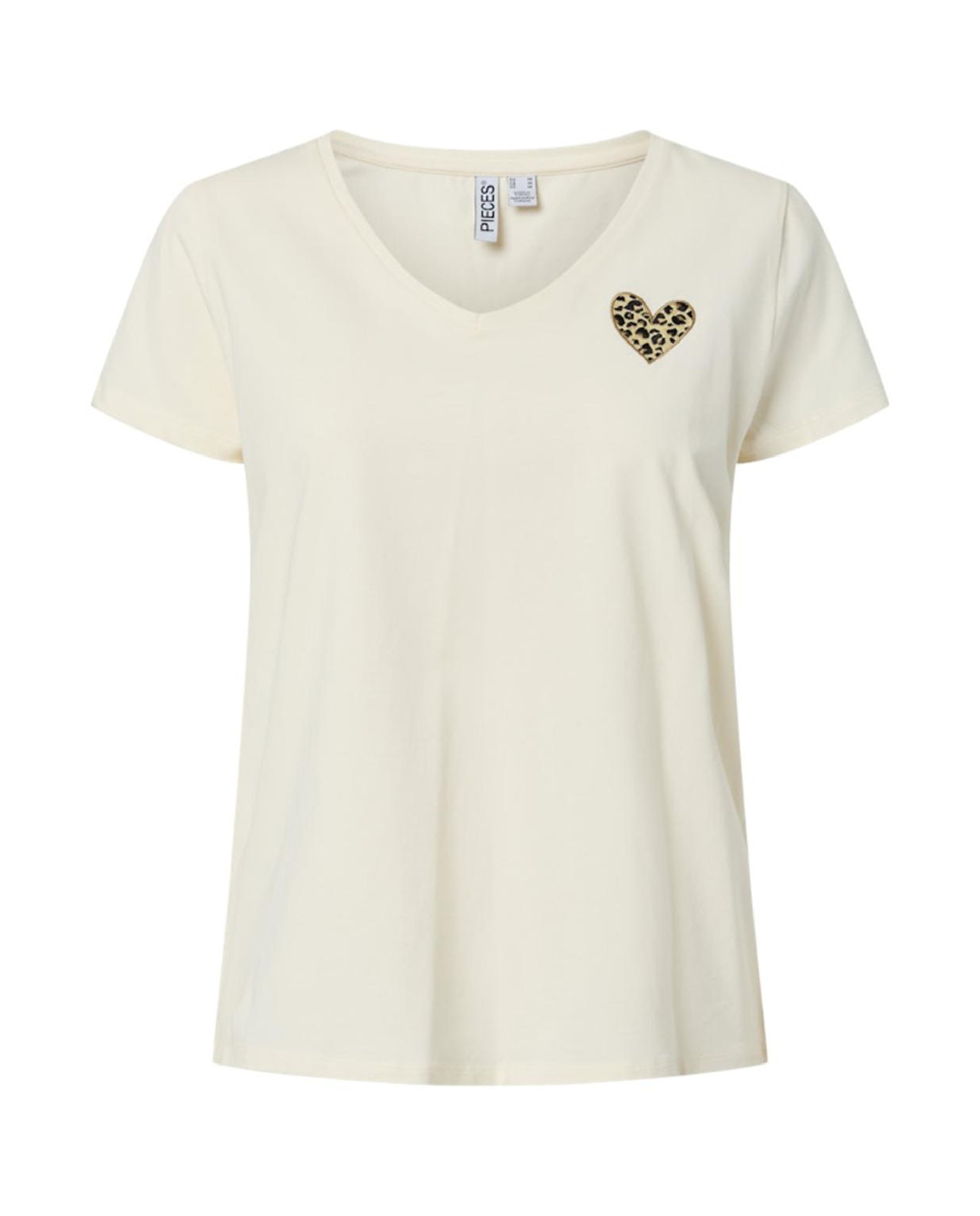 T-shirt básica Branco-1