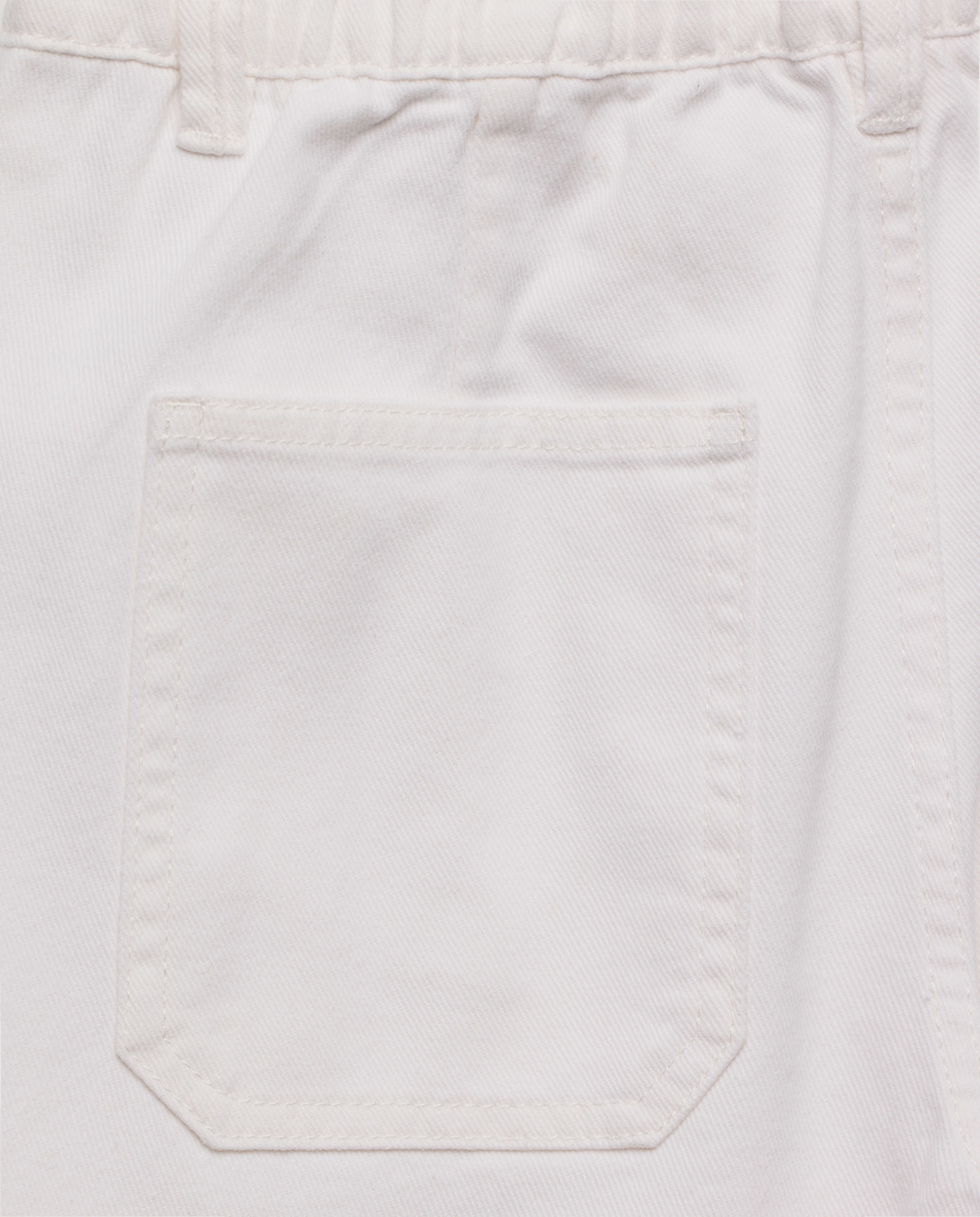 Calças de Sarja Coloridas Wide Leg Kids El Corte Inglés Branco-marfim-7