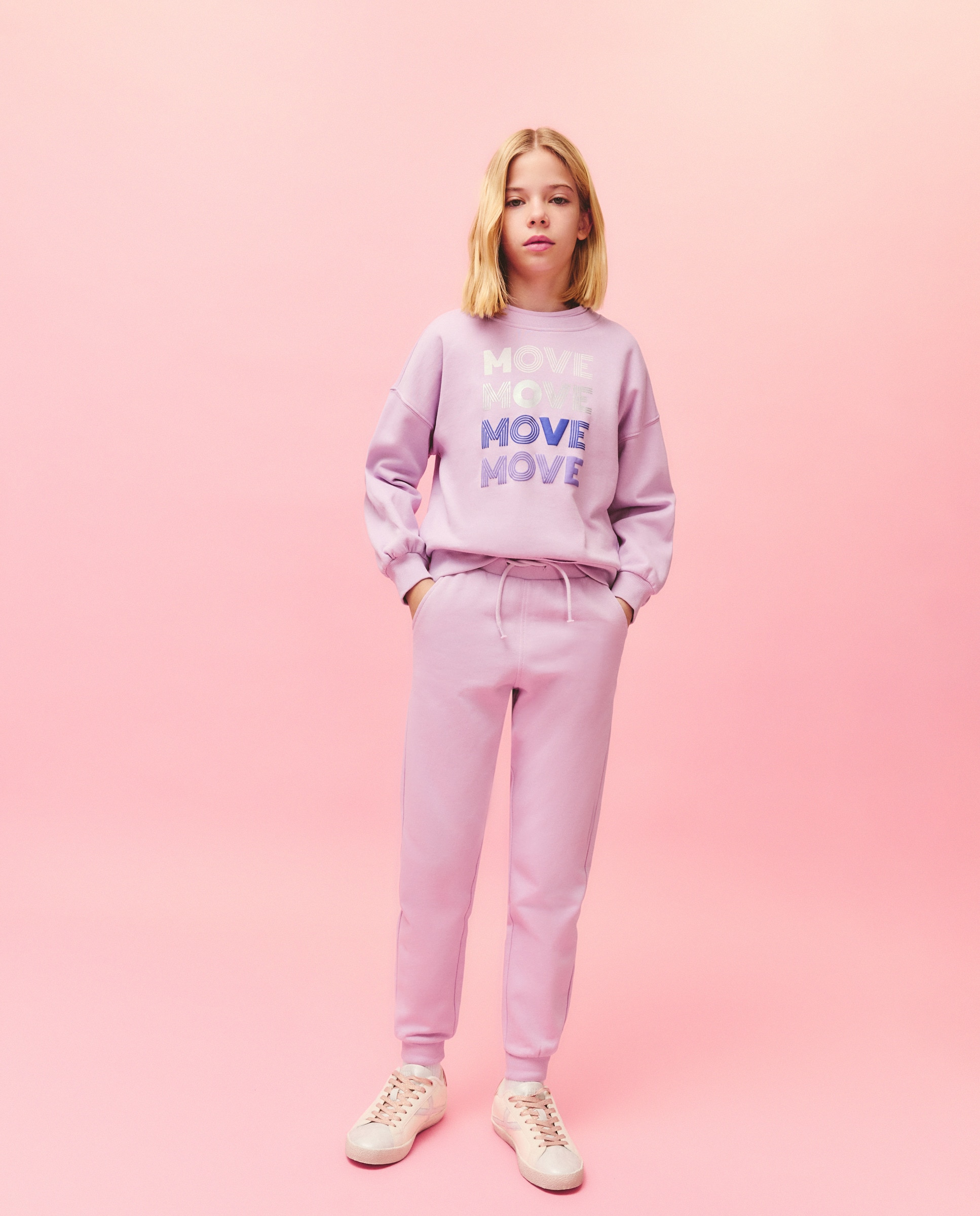 Sweatshirt Básica 282 Malva-2