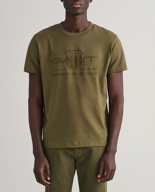 Imagen 0 de Camiseta de hombre manga corta logo a tono