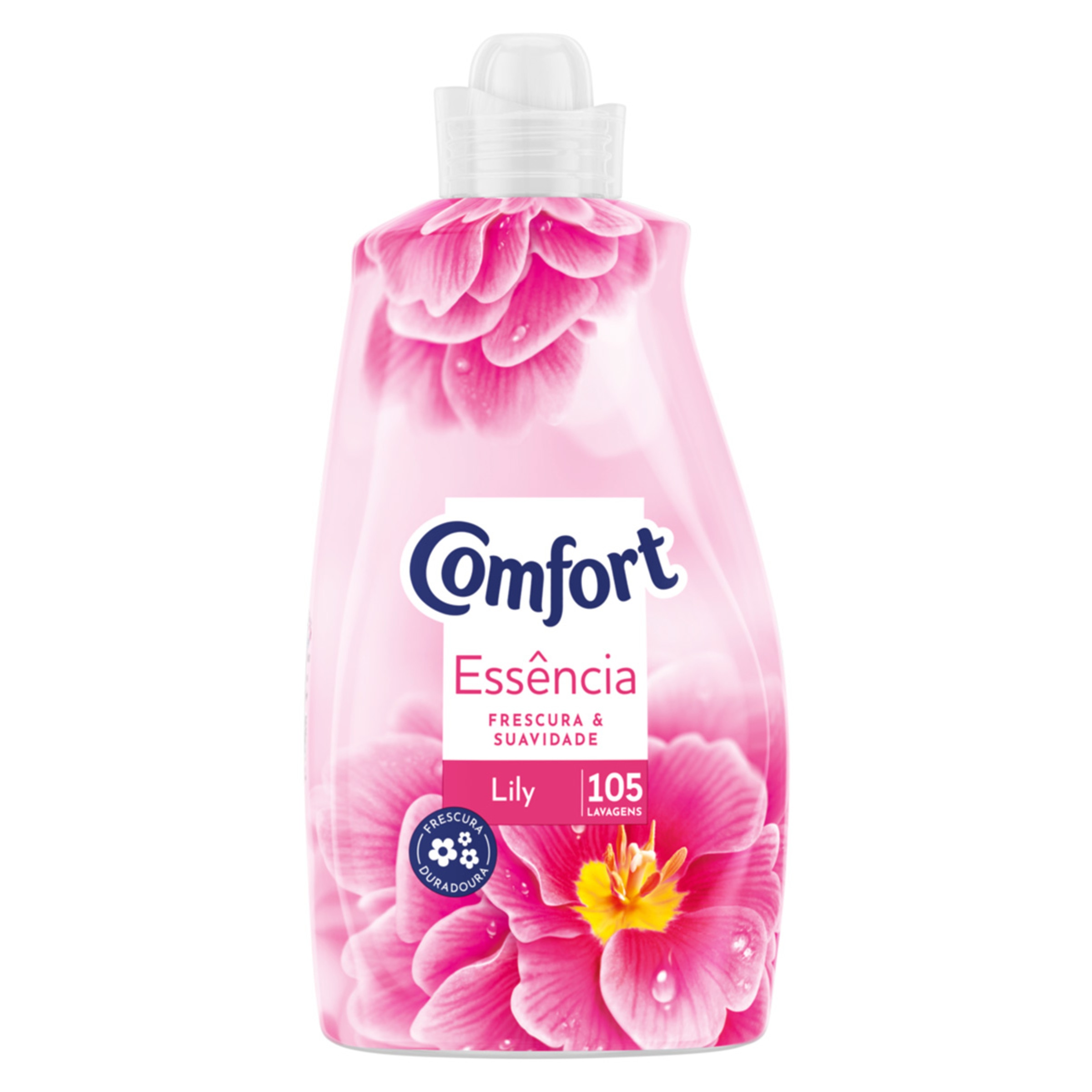 Amaciador de Roupa Essência Lily embalagem 105 doses