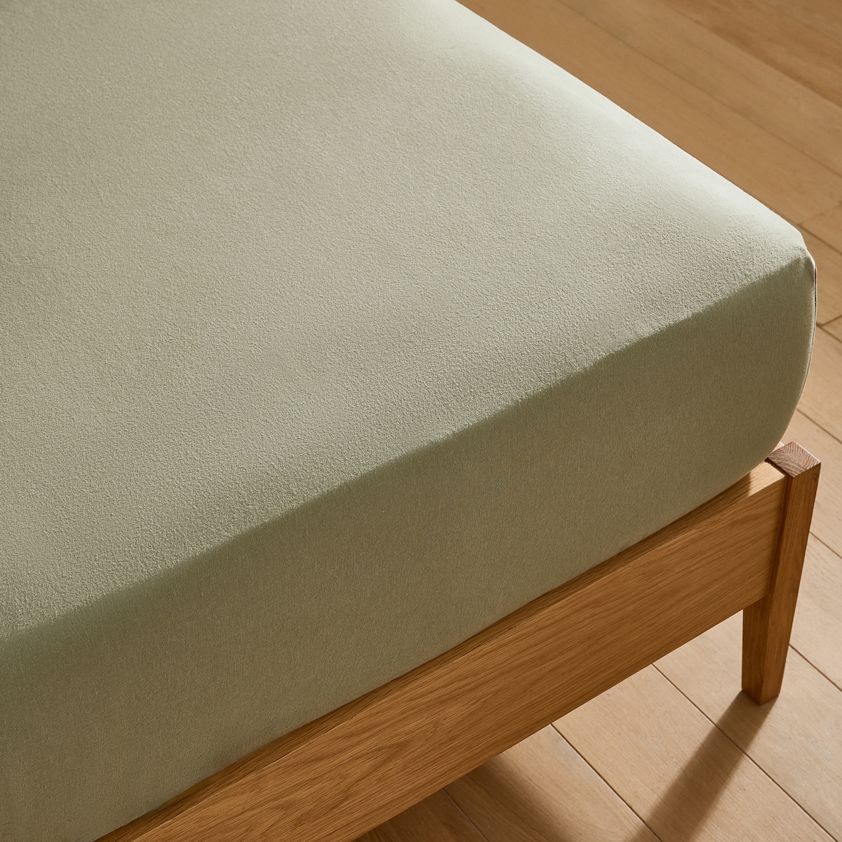 Conjunto de Lençóis com Lençol Ajustável de Flanela de Algodão Marerk Azul-4