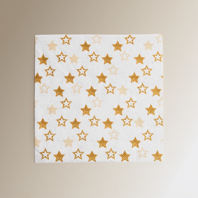 Imagen 0 de Pack de 20 servilletas de papel Stars