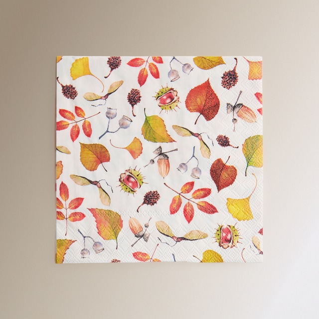 Imagen 0 de Pack de 20 servilletas de papel Autumn