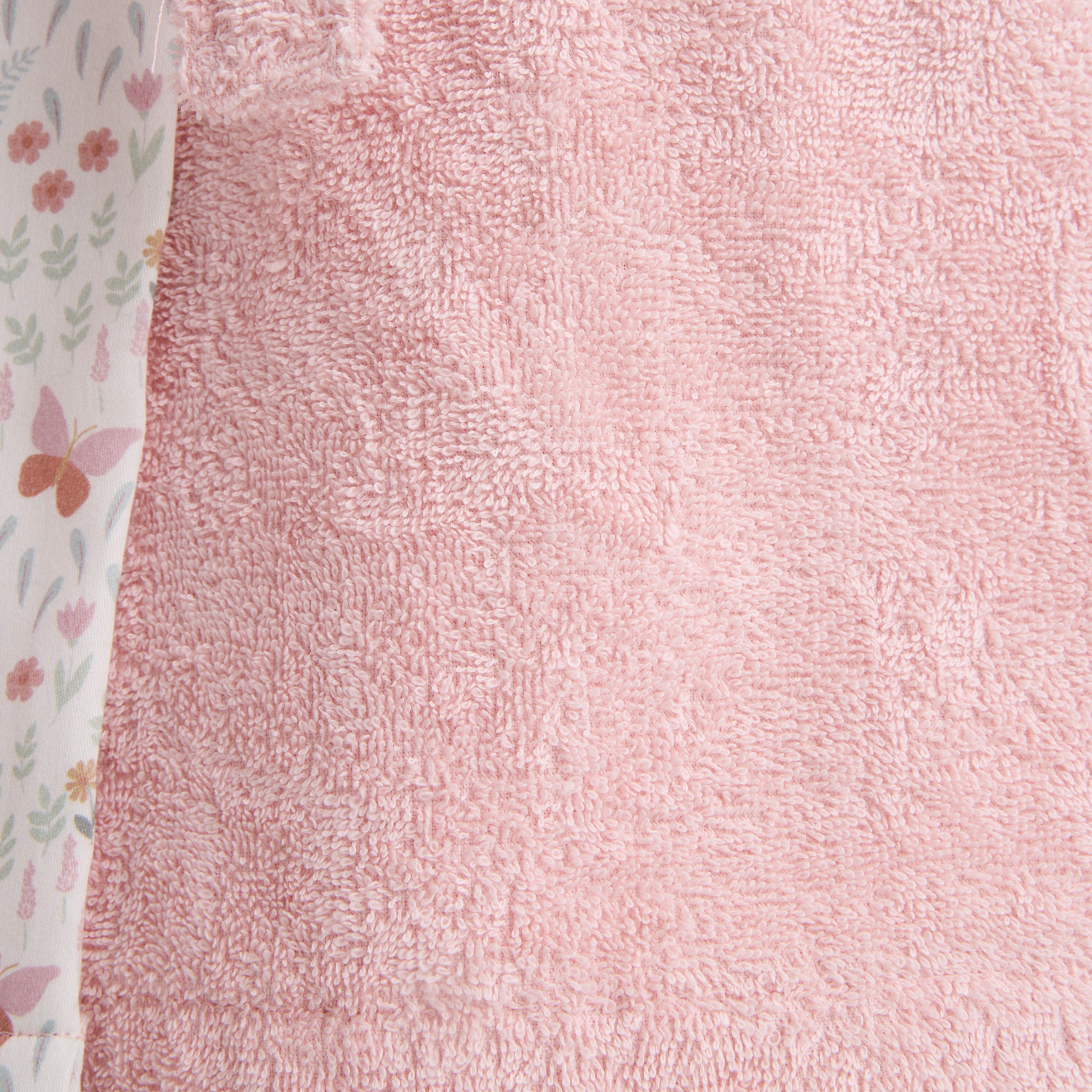 Albornoz infantil algodón 360 gr/m2 Hortense Rosa-4