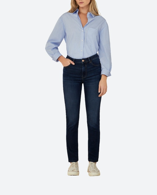 Imagen 0 de Vaquero skinny de mujer cinco bolsillos