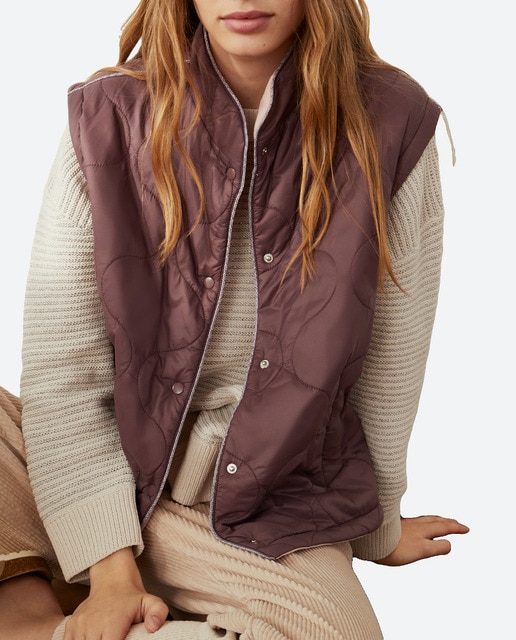 Imagen 0 de Chaleco de abrigo de mujer acolchado